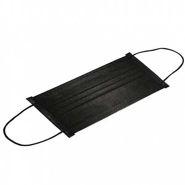 Black Surgical Face Mask 1pc