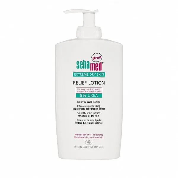 Sebamed Urea Lotion 5% Ανακουφιστική Λοσιόν με Ουρία για πολύ ξηρές & αφυδατωμένες επιδερμίδες, 400ml