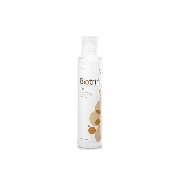 BIOTRIN Tar Cleansing Liquid - Υγρό Καθαρισμού Σώματος και Τριχωτού της Κεφαλής 150ml