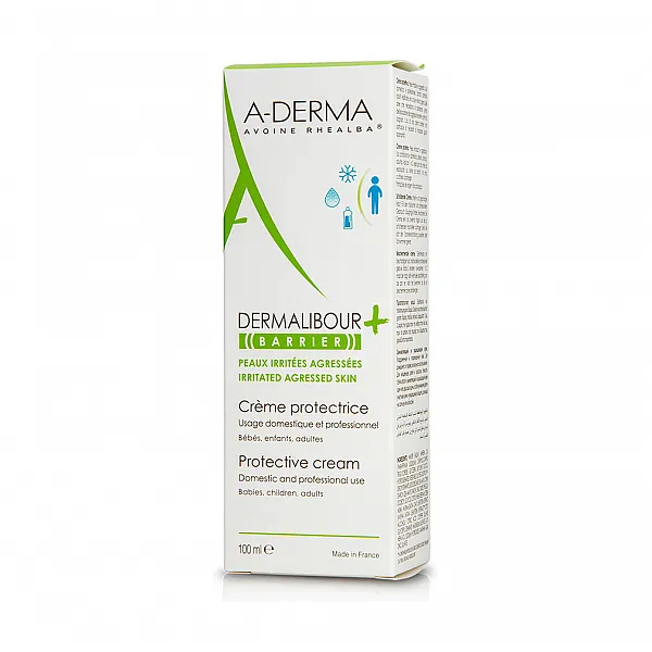 A-Derma Dermalibour+ Barrier Protective Cream 100ml Κατάλληλη για το Ερεθισμένο και Ταλαιπωρημένο Δέρμα