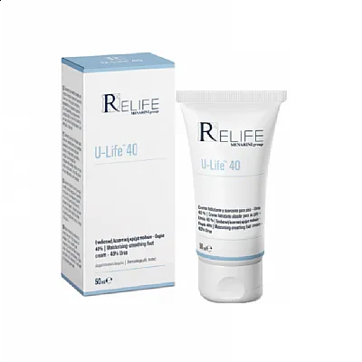 Relife U-Life 40 Κρέμα Ποδιών 50ml