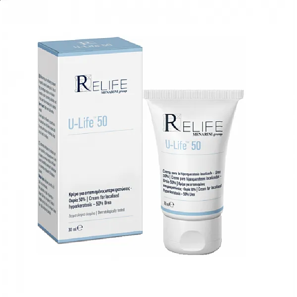 Relife U-Life 50 Κρέμα Για Υπερκερατώσεις 30ml