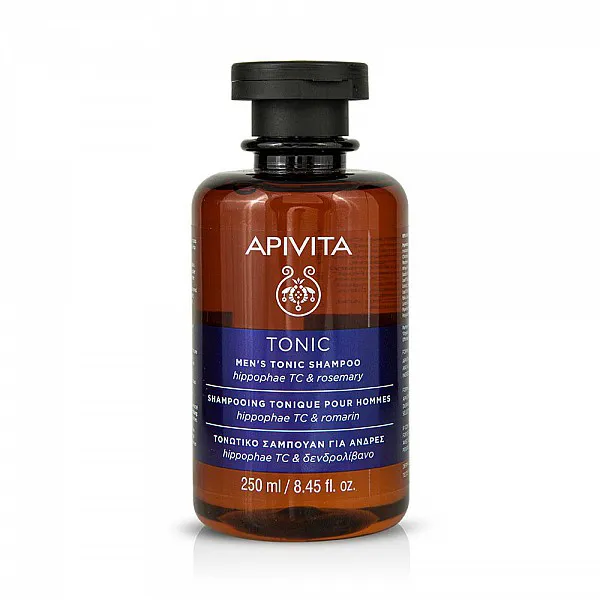 Apivita Men's Tonic Κατά της Ανδρικής Τριχόπτωσης με Hippophae TC & Δενδρολίβανο 250ml