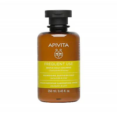 Apivita Frequent Use Shampoo with Chamomile & Honey, 250ml