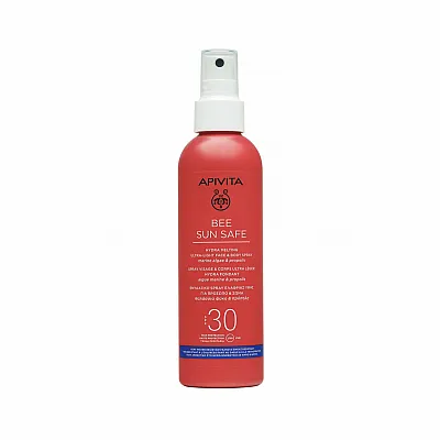 Apivita Bee Sun Safe Hydra Melting Ενυδατικό Spray Ελαφριάς Υφής για Πρόσωπο & Σώμα SPF30 200ml