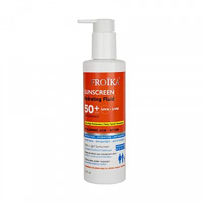 FROIKA - Sunscreen Hydrating Fluid SPF50,  250ml