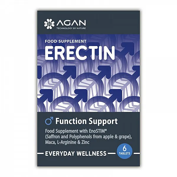 Agan Erectin Function Support 6 ταμπλέτες