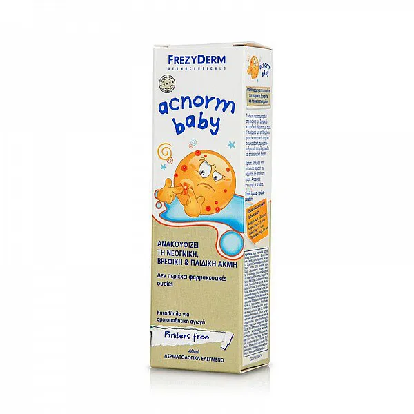Frezyderm AC-Norm Baby Απαλή Κρέμα για τη Νεογνική, Βρεφική & Παιδική Ακμή, 40 ml