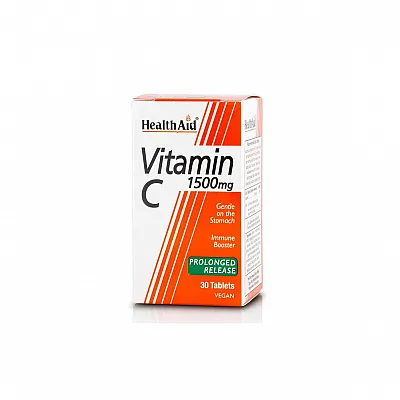 Health Aid Vitamin C 1500mg Prolonged Release, 30tabs