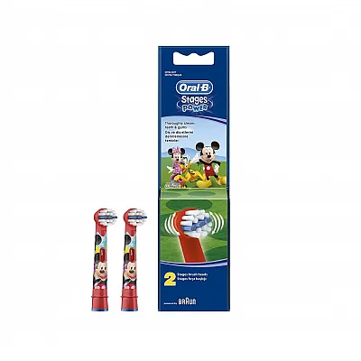 Oral-B Spare part for Electric Toothbrush Kids for 3+ years old 2pcs