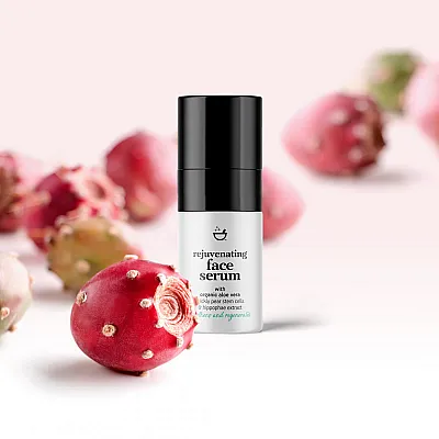 Serum προσώπου και ματιών με βιολογική αλόη, βλαστοκύτταρα φραγκόσυκου & εκχύλισμα ιπποφαούς, 30ml