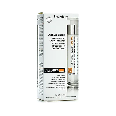 Frezyderm Active Block SPF25, 50ml