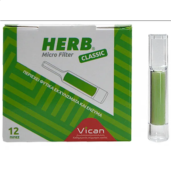 Vican Πίπα Herb Disposable Type Micro Filters 12τμχ
