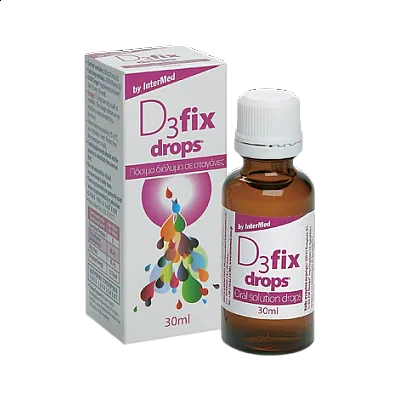 Intermed D3 Fix Drops Σταγόνες 30ml