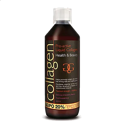 Total Health Solutions Collagen Pro-active Liquid 600ml strawberry