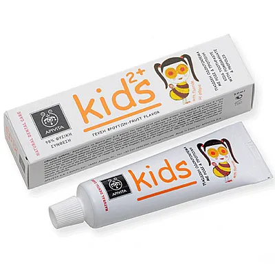 Apivita Kids 2+ Παιδική Οδοντόκρεμα Με Ρόδι & Πρόπολη 50ml
