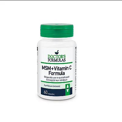 Doctor's Formula MSM + Vitamin C  60 caps
