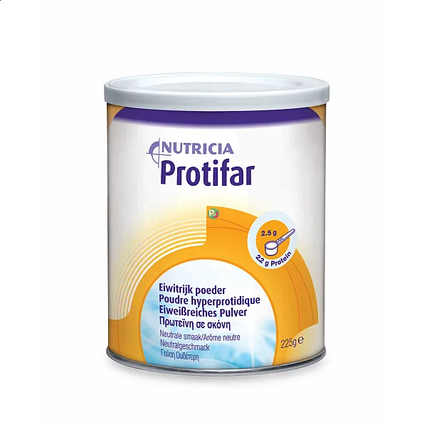 Nutricia Protifar Υπερπρωτεϊνικό Θρεπτικό Σκεύασμα σε μορφή σκόνη, 225gr