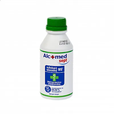 Οινόπνευμα Alcomed Sept 95° Φιάλη 250ml