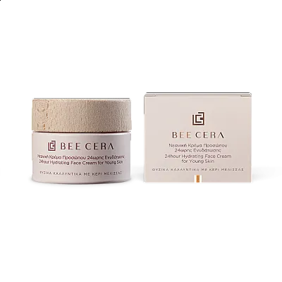 Bee Cera Νεανική Κρέμα Προσώπου 24Ωρης Ενυδάτωσης 50 ml