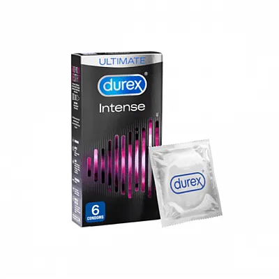 Durex Intense Stimulating Condoms , 6  pcs