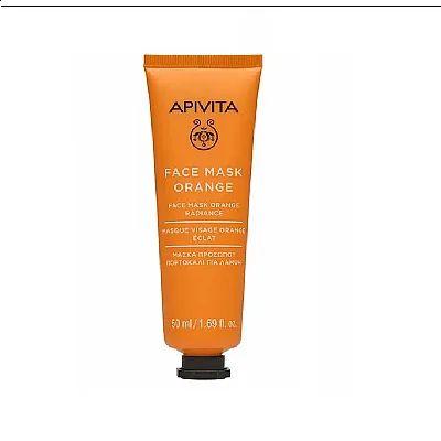 Apivita Face Radiance Mask with Orange for All Skin Types, 50ml