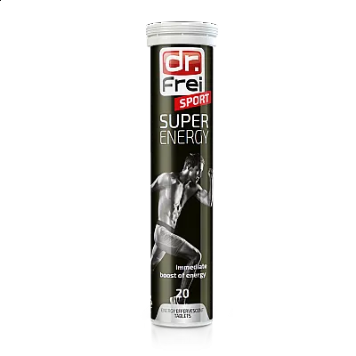 Dr Frei Super Energy, 20 EFFERVESCENT TABLETS