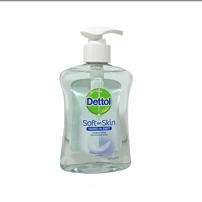 DETTOL Αντιβακτηριδιακό Υγρό Κρεμοσάπουνο με Αντλία για Ευαίασθητες Επιδερμίδες 250ml